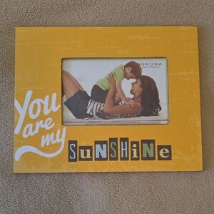 Sonoma Sunshine Yellow Photo Frame